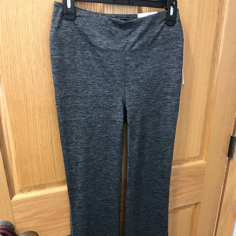 Grey yoga pants